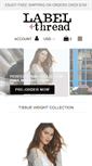 Mobile Screenshot of labelandthread.com